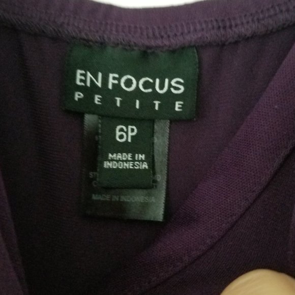 Purple Dress, Comfortable, Size 6P, For all Occassion - Picture 3 of 5